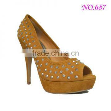 fashion women high heel shoes with open toe