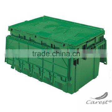 Plastic Lid Flip Top Storage and Distribution Plastic Tote photo-2