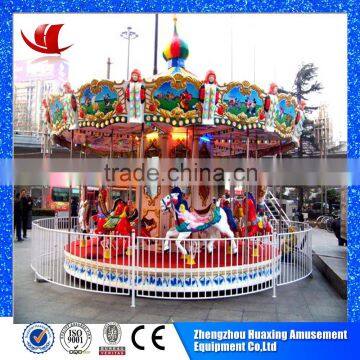 More Than 10 Years Experience in Amusement Game Luxury City Zhengzhou Carousel Rides