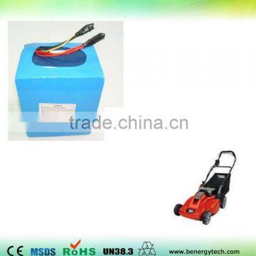 36V battery, Lifepo4 battery, lithium battery for Electric Lawn Mower