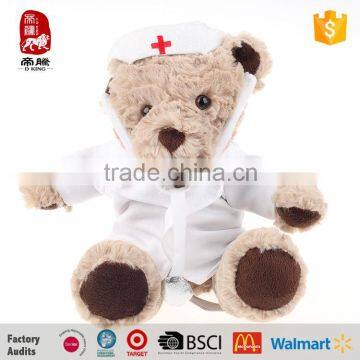 Wholesale stuffed animals wearing clothes Teddy Bear doctor