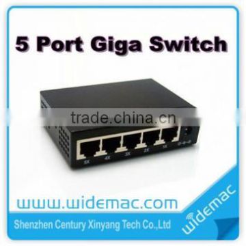 5 ports Gigabit Ethernet switch, 5 ports Giga switch, Mini Giga Switch(TH-1005G)