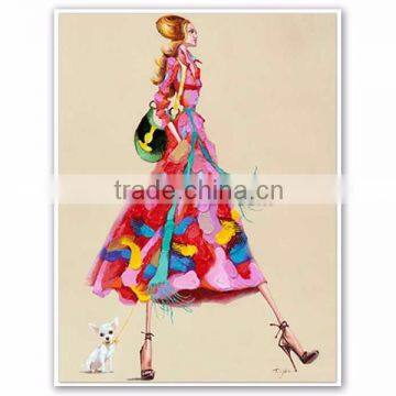 Hot selling Abstract Modern Figure Painting 2016