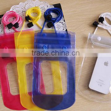 Free Waterproof Gifts Case for Iphone SE, Wholesale Hot Selling Waterproof bag