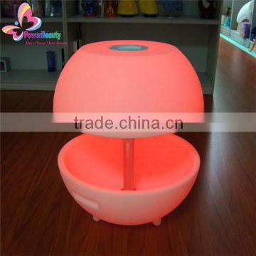 2015 color portable bucket mini led bluetooth speaker,led light bluetooth wireless speaker