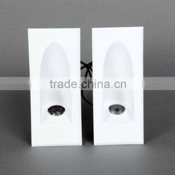 2W led corner wall lamp