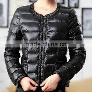 2016 Fashion Famous Brand Womens Lightweight Orange Duck Down Jacket photo-3