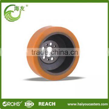 electric drive wheel and load wheel