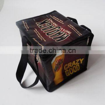 CMYK print pp non woven lunch bag