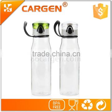 600ml private label clear plastic sport water bottle