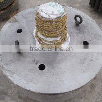 OEM Steel Forged Supporting Roller Cement Machinery Parts photo-3