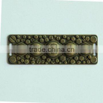 Fashion Metal Leather Label photo-2