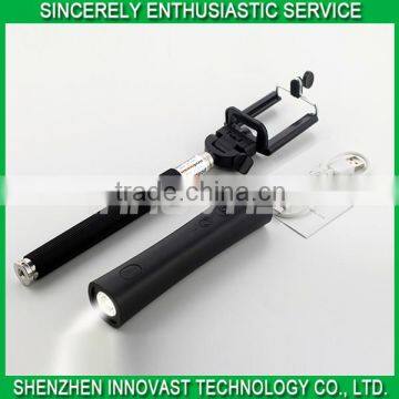 Flexible Power Bank Torch LED Selfie Stick With Bluetooth Shutter
