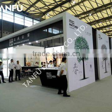 China Shanghai Exhibition Booth Contractor or Expo Booth Contractor for Trade Show From TANFU EXHIBITS