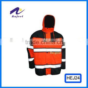 safety two tone bomber jacket for men