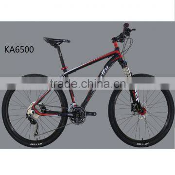 HOMHIN KA6500 High end China bicycle factory Quad bike 27Speed Mountain Bicycle Dirt bike Racing alloy 432MM frame 26"