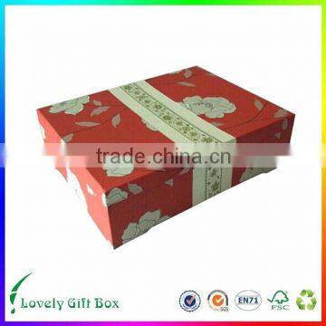 Book shape black box wine coupon red wine packaging