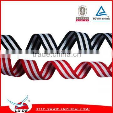 Wholesale Custom Stripe Grosgrain Ribbon for Gift Packing