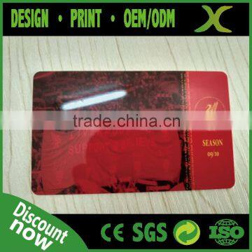 Free Design and Template member plastic pvc card for free sample