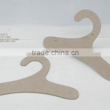 The HEAD natural basic kids paper hanger ,,paper children coat hanger ,made in china FSC certificated