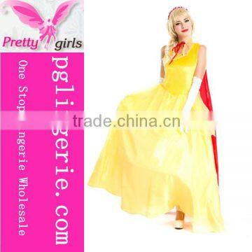 Adult Ladies Long Dress Frozen Princess Elsa Costume in Halloween photo-3