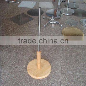 round wooden base for kid dress form mannequin stand