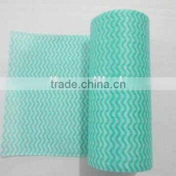 blue color mesh nonwoven kitchen towel