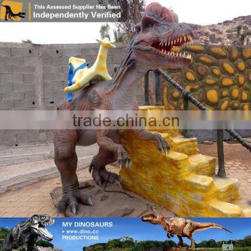 MY Dino-D06 Dinosaur playground equipment kiddie walking animatronic dinosaur rides