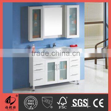 48 Inch PVC/MDF Double Sinks Bathroom Vanity 2015071