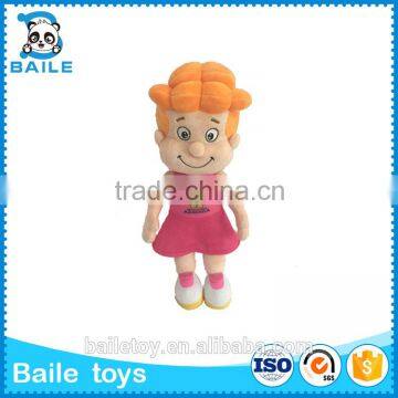 OEM Cartoon Character Soft Toy Plush little girl Toy