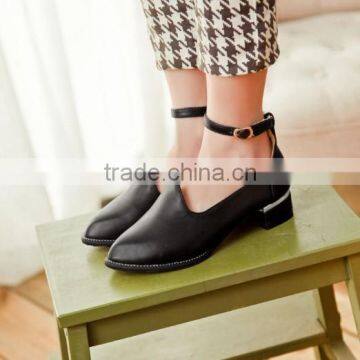 Size 43 Wholesale Women Shoes With Bukle Strap White Shoes CP6476 photo-3