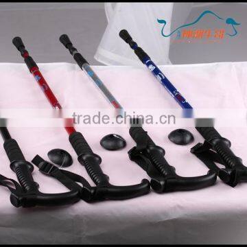 2015 Hot Sale Alpenstock Anti Shock Hiking Stick Walking Sticks