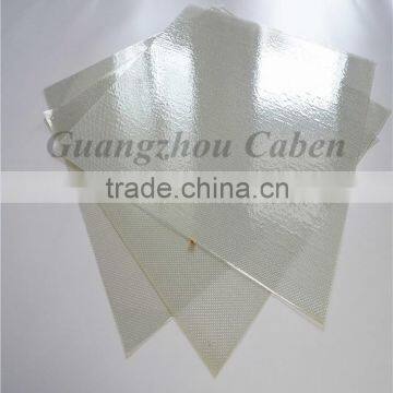 3K Hybrid Beige Plain Fiberglass Mixed Silver Metallic Yarn Sheets Laminate