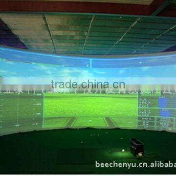 simulated golf