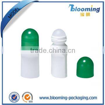 Good quality New Roll-On White Plastic Bottles 75ml