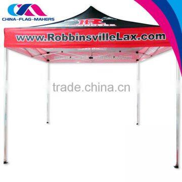 custom trade show promotion display silk screen print tent for sale