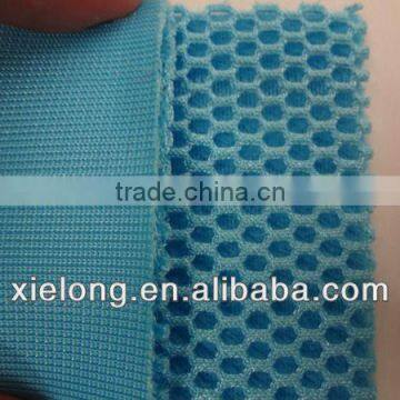 3d Air Fine Ployester Hexagonal Mesh Fabric