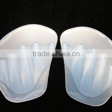 Pressure Relief Cushion Soft Silicone Gel Heel Cushion Pad Half Pad Back Heel Support Insole photo-2