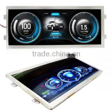 12.3'' 1920x720 bar lcd ultra wide screen with wide temperature