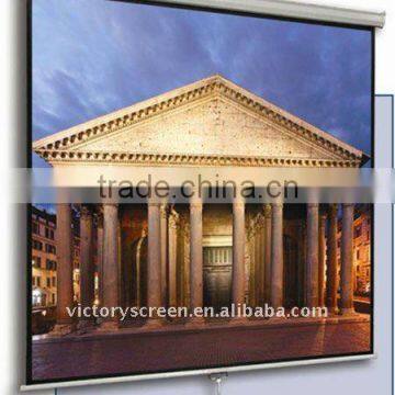 VS-MS84" Manual ceiling wall screen