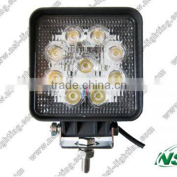 Offroad led work light, Auto led working lights, 27w led work light for trucks