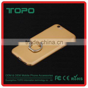 Wholesale Bracket Metal Cover Mobile Phone Anti Falling Finger Ring Stand Holder Back Case for Iphone 6 6s Plus photo-5