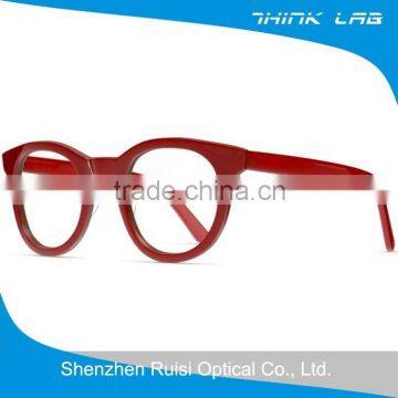 Plastic wine optical glasses frames with adustable optical nose pads wholesale