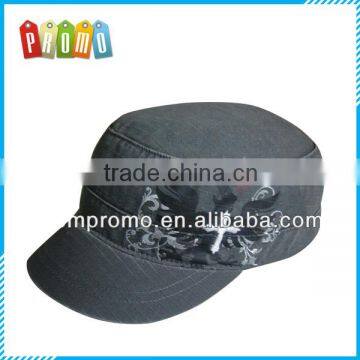 Fashion Cotton Cap with embroidering and printing logo