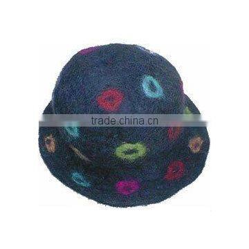 handmade felt hat