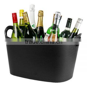 20L cheap plastic large champagne wine bucket to hold wine bottles