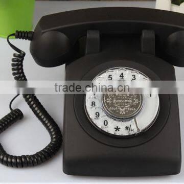 1960's Vintage Style Classic Rotary Retro Telephone With Sim Card