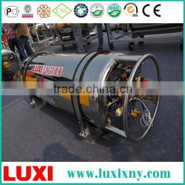 Hydrogen Gas Cylinder LNG Gas Cylinder Tank Hydraulic Cylinder , Bundle Container