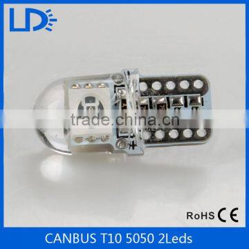 T10 Canbus 5050 2smd Silicone Shell LED Lights Bulb No Error Led Auto Width Light photo-3