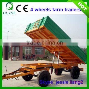 Best Quanlity Double Wheel Semi Cargo Trailer for Sale